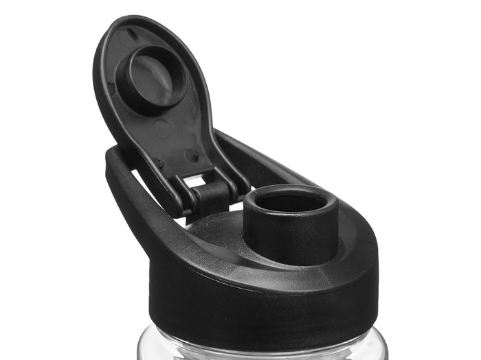 Leknes Bouteille Filtre 650 ml 9x24x7 cm Blanc et Gris Plastique (Set de 24)