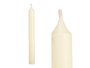 Acorde Lot de 8 bougies chauffe-plat Cirios crème 20 cm 8 heures (Set de 12)