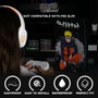Konix Housse de protection Naruto Shippuden pour PS5, Silicone, Multicouleur
