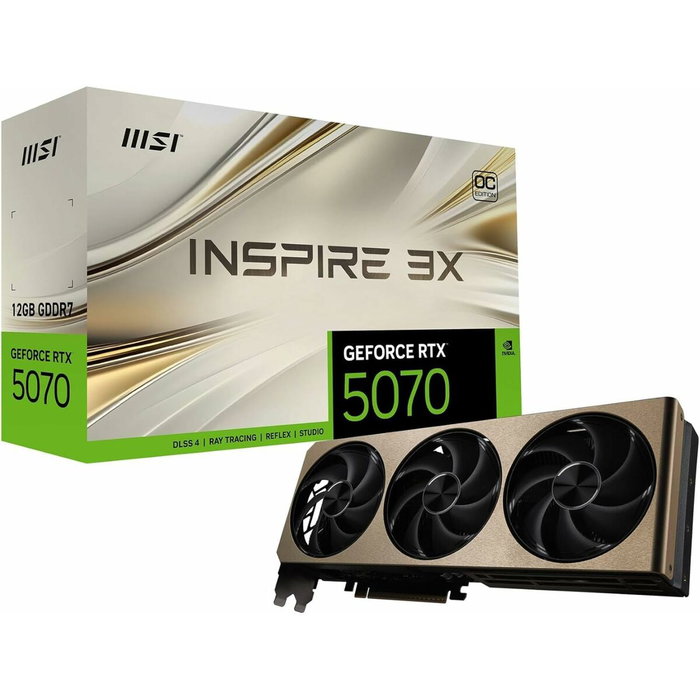 Carte Graphique MSI 912-V532-006 12 GB nvidia geforce rtx 5070 GDDR7