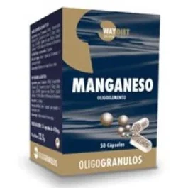 WAYDIET NATURAL PRODUCTS MANGANESO oligogranulos 50caps.
