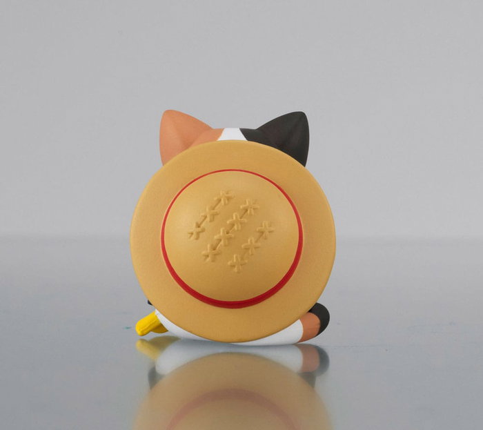 Megahouse One Piece Mega Cat Project Nyan Piece Nyan! Luffy avec pochette 2025 Limited Edition