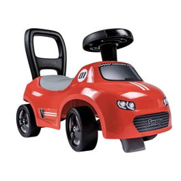 Smoby - Trotteur ou porteur bébé pour enfant de 18 mois et plus, rouge, dimensions 54x24x27 cm, plastique, langues emballage: espagnol, portugais