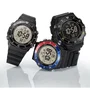 Casio AE-1700H Montre homme digitale Quartz - Noir/Bleu - Étanche 10 bars - Éclairage LED, Second fuseau, Chronomètre, Compte à rebours
