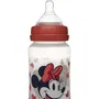 Disney Baby Minnie Biberon 240 ml Anti-Coliques Tétine Silicone Sans BPA - Biberon pour Nouveau-Né avec Design Minnie Mouse