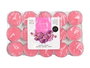 Acorde Set de 30 bougies chauffe-plat Orchidée 3h blanc 19x2,7x11,2 cm (Set de 24)