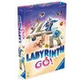 Ravensburger 24699 Jeu de société - Labyrinth GO! Pour 1 à 4 joueurs, jeu de labyrinthe avec déplacement de tuiles et trésors à collecter