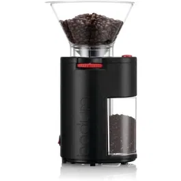 Bodum Bistro Broyeur à Café Électrique avec Meule Inox 160 W - Moulin à Grains