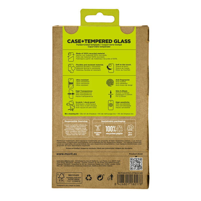 Protection pour téléphone portable Muvit for Change Galaxy S25 FE