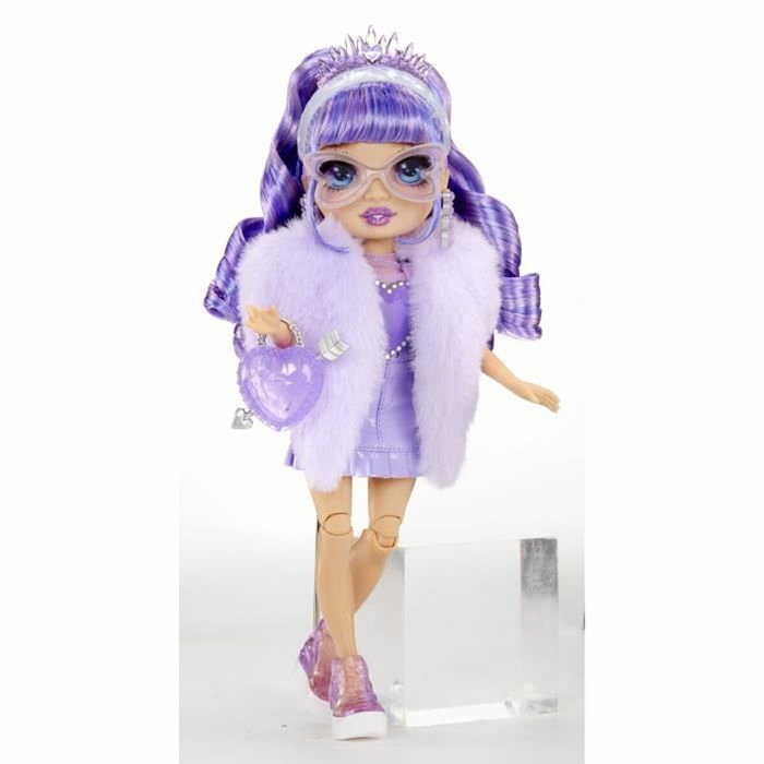 Rainbow High Cristal Poupée Mannequin - Violet