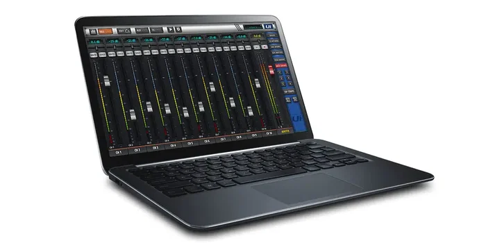 SOUNDCRAFT Ui16 Table de mixage numérique avec contrôle à distance, Wi-Fi intégré, traitement HARMAN et 16 canaux SOUNDCRAFT Ui16 Table de mixage numérique avec contrôle à distance, Wi-Fi intégré, traitement HARMAN et 16 canaux