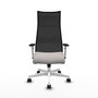 Piqueras y Crespo Chaise de Bureau Albacete Blanc et Noir