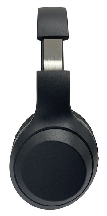 Elbe ABT-A10-G Casque audio supra-aural Bluetooth avec réduction de bruit ANC et micro, gris