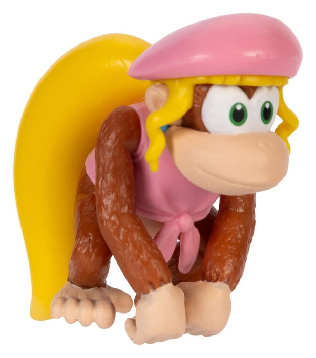 Jakks Pacific World of Nintendo Assortiment de 16 Figurines Donkey Kong
