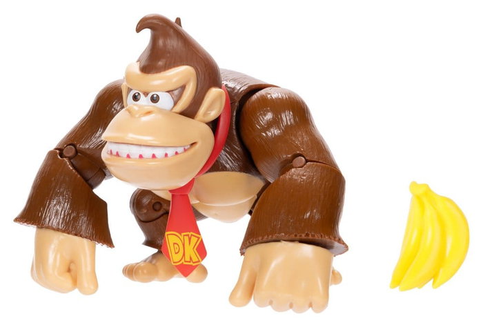 Jakks Pacific World of Nintendo Assortiment de 16 Figurines Donkey Kong