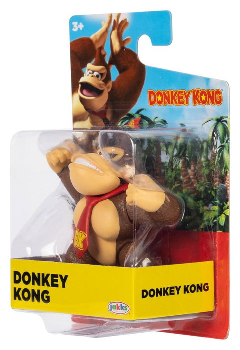 Jakks Pacific World of Nintendo Assortiment de 16 Figurines Donkey Kong