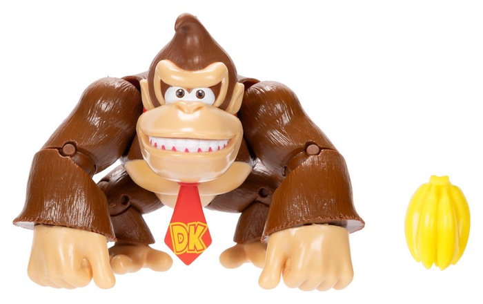 Jakks Pacific World of Nintendo Assortiment de 16 Figurines Donkey Kong