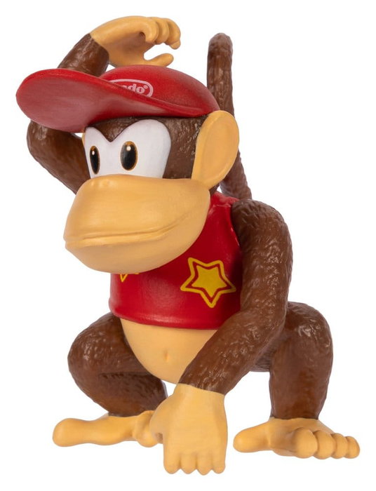 Jakks Pacific World of Nintendo Assortiment de 16 Figurines Donkey Kong