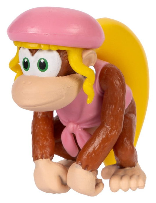 Jakks Pacific World of Nintendo Assortiment de 16 Figurines Donkey Kong