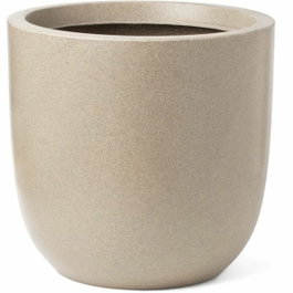 Capi Europe WASTE SMOOTH NL Pot de fleurs Terrazzo beige