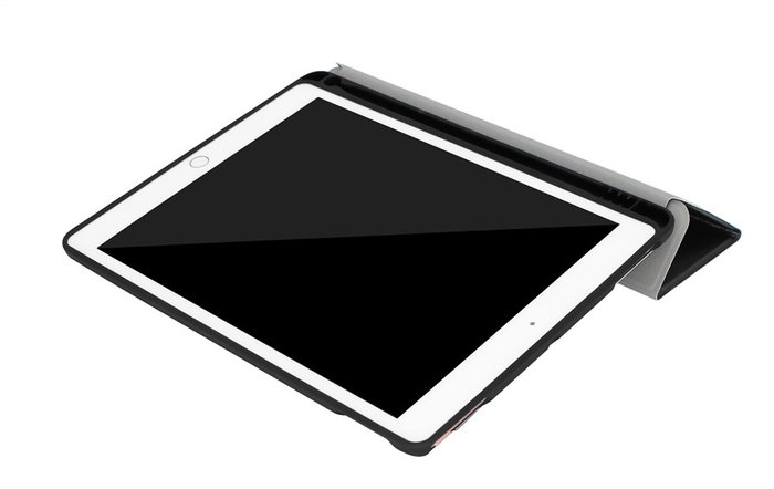 Elbe FU-003 - Funda para iPad 10.2" 2020 - Compatible con Apple Pencil - Gris Espacial