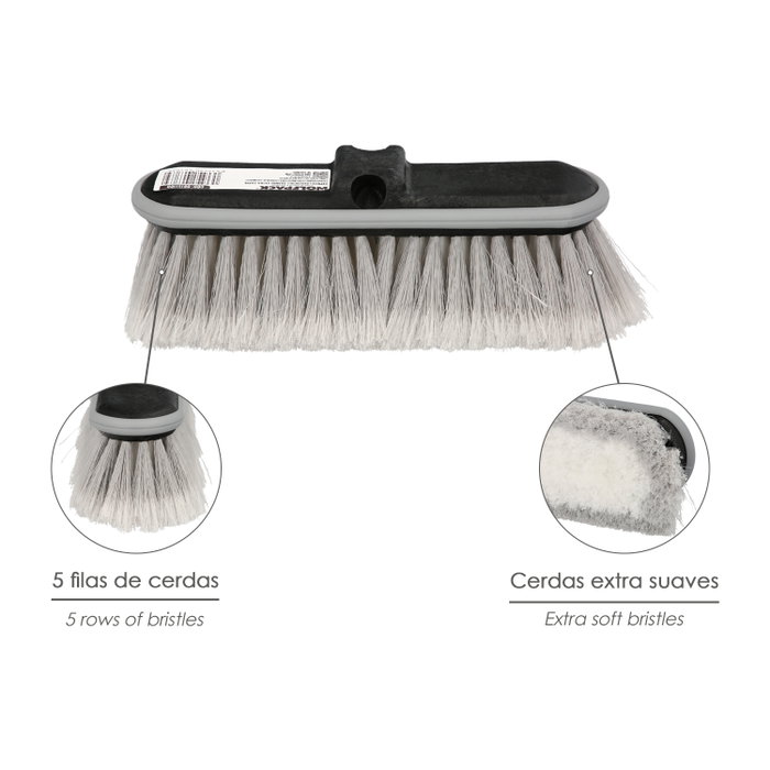 WOLFPACK LINEA PROFESIONAL Cepillo Lavacoches Grande Extra Suave 28x9,5 cm