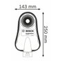Bosch Professional GDE 68 Accessoire d'aspiration universel pour perçages jusqu'à 68 mm