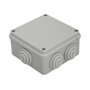 WOLFPACK LINEA PROFESIONAL Boîte étanche de surface 100 x 100 x 50 mm grise