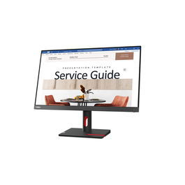Lenovo Écran PC ThinkVision S24i-30 (Réf. 63DEKAT3EU) - 24" Full HD, IPS, HDMI, VGA - Noir