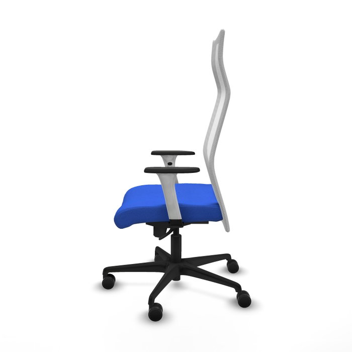 Piqueras y Crespo Chaise de Bureau Albacete Bleu et Blanc