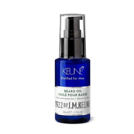 Keune 1922 By J.M. Keune Huile à Barbe Hydratante pour Hommes - Soin Barbe Hydratant - Flacon 50 ml