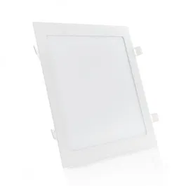 Plaque LED 25W 2500Lm 6000K Carrée 40.000H [HO-RDP-25W-CW]