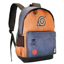 KARACTERMANIA Mochila Sac à dos Symbol Naruto Shippuden 44 cm Urbaine Un Compartiment avec Porte-Ordinateur Acolchado, Matière RPET Recyclée Résistante, Anti-Liquide