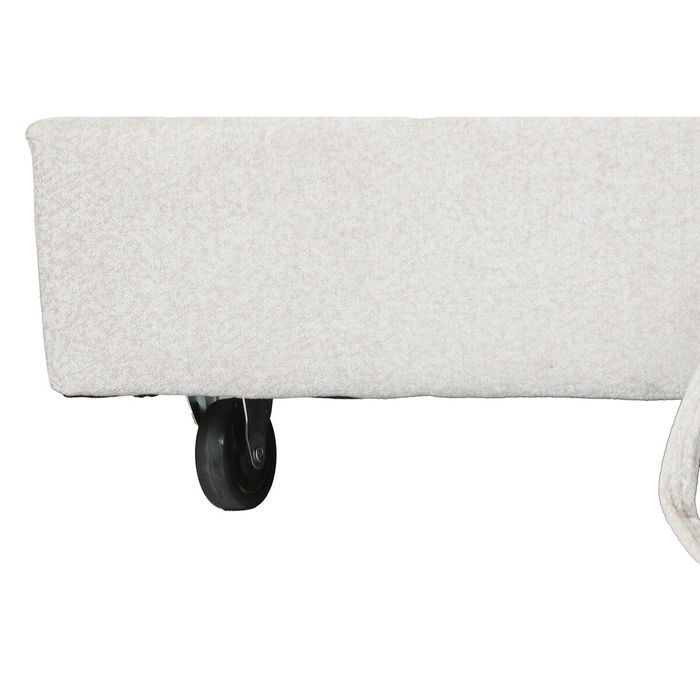 Canapé Convertible Home ESPRIT Beige Moderne 285 x 260 x 90 cm