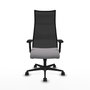 Piqueras y Crespo Chaise de Bureau Albacete Gris et Noir