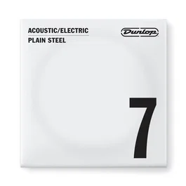 Dunlop String 007 Corde individuelle plate pour guitare (lot de 12) (Set de 12)