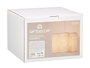 Giftdecor Lampe de plafond 35x25x32 cm Métal Papier Naturel (Set de 2)