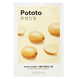 Missha Masque Facial Airy Fit Potato à la Pomme de Terre, Soin de la Peau, 19 g