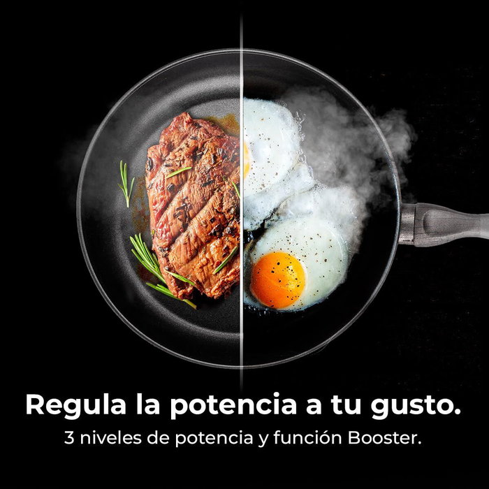 Hotte Conventionnelle Cecotec 60 cm Bolero Flux TT 605500 Verre noire A++ cristal Hotte Conventionnelle Cecotec 60 cm Bolero Flux TT 605500 Verre noire A++ cristal