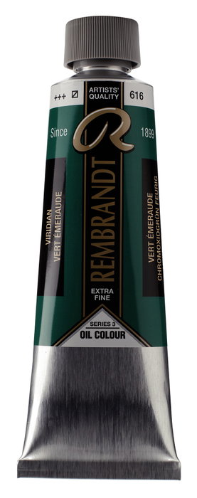 Rembrandt Peinture à l'huile Vert Émeraude 616 - Tube 150 ml Rembrandt Peinture à l'huile Vert Émeraude 616 - Tube 150 ml