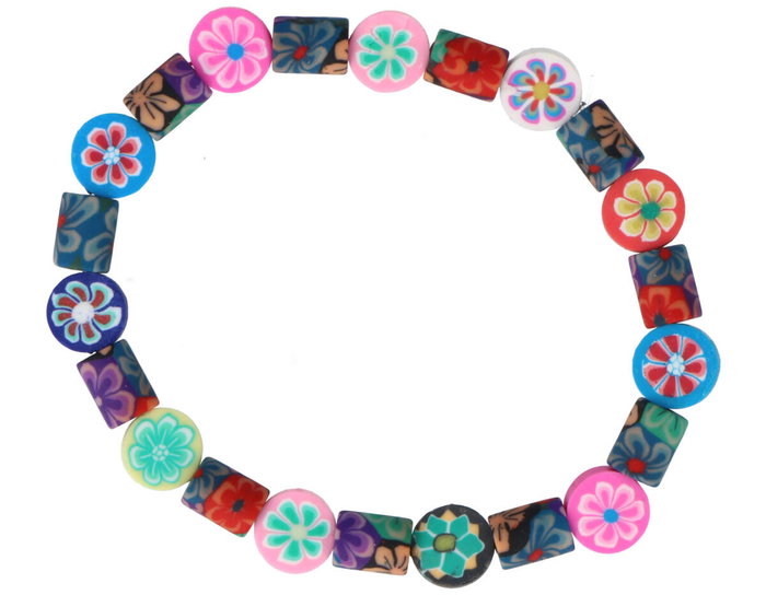 Innspiro Perles en pâte polymère - Cylindres et disques assortis 10 mm (200 pièces)