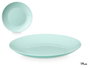 Vivalto Assiette à Dessert Ronde Opal Vert 19 cm (Set de 24)