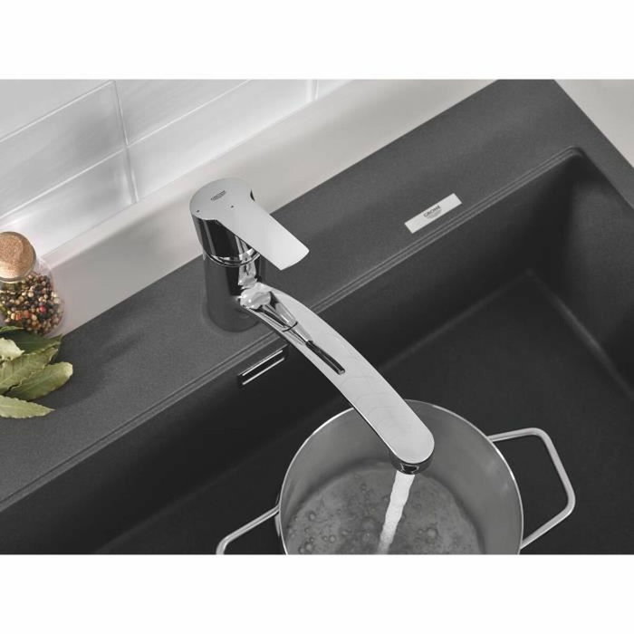 Grohe QuickFix Start Mitigeur de cuisine monocommande chromé 31138002