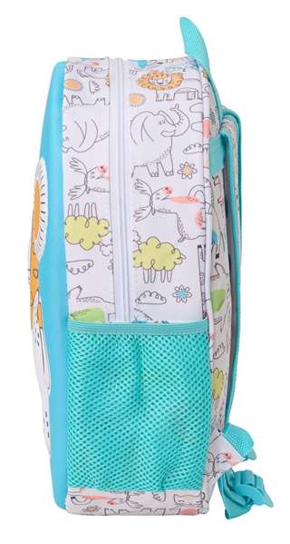 Safta Mochila 3D Lion 27 x 33 x 10 cm - Sac à dos enfants 3 ans et plus Safta Mochila 3D Lion 27 x 33 x 10 cm - Sac à dos enfants 3 ans et plus