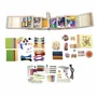 Sycomore - Activity Box SYCOMORE - Boîte d'activités manuelles enfants avec plus de 1000 pièces - Dès 3 ans - Feutres, papiers, gommettes, strass, ciseaux, colle, peinture, tampons