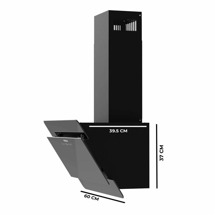 Hotte standard Cecotec Bolero Flux DT 608000 Noir