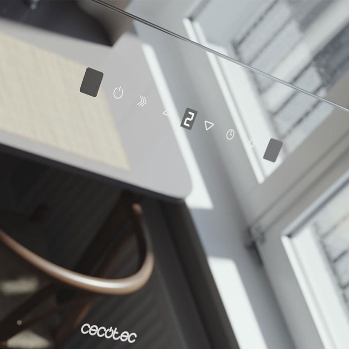 Hotte standard Cecotec Bolero Flux DT 608000 Noir