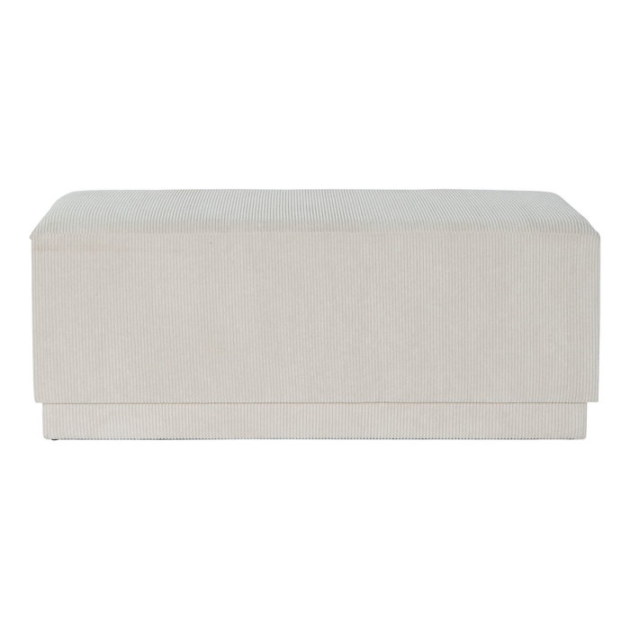 Banquette DKD Home Decor Beige Bois MDF 100 x 40 x 40 cm