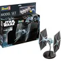Revell Maquette Star Wars TIE Fighter - Set Complet avec Colle, Peintures et Pinceaux pour Modélisme et Collection