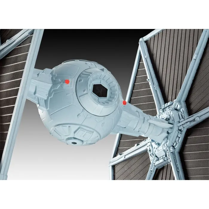 Revell Maquette Star Wars TIE Fighter - Set Complet avec Colle, Peintures et Pinceaux pour Modélisme et Collection